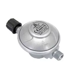 Reduceringsventil 30 mbar engångsflaska 7/16" x 1/4" v utv