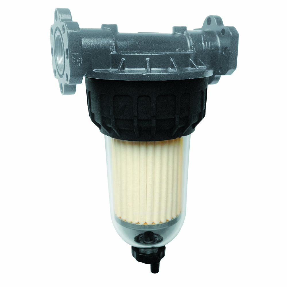 Diesel och bensinfilter x2 med filterhus 70 l/min