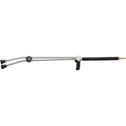 Dubbelt spolrör handtag sidoventil D12 1000mm